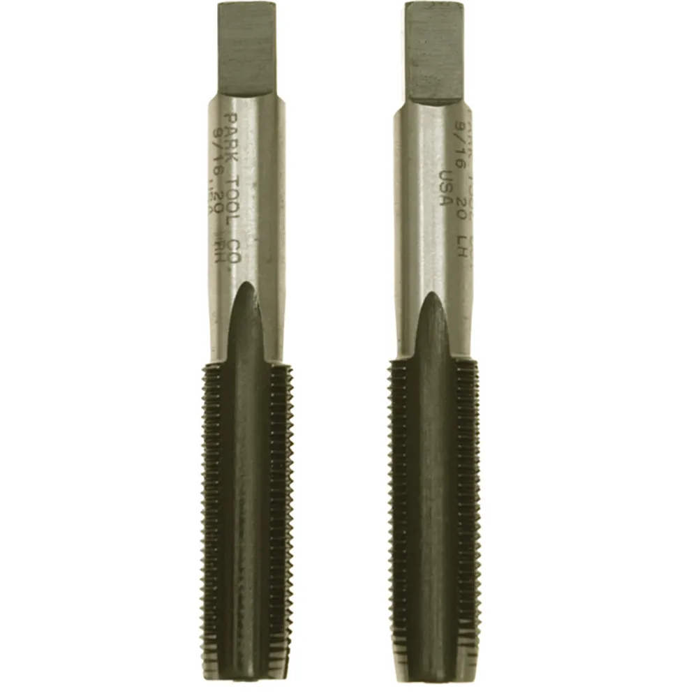 uPRISE Bikes Park Tool Pedal Tap Set - 1 / 2 inch TAP3C - 9 / 16 inch Right - Left | Price match, 365 day return s, 18-Month Warranty, Finance Available & Free UK Delivery