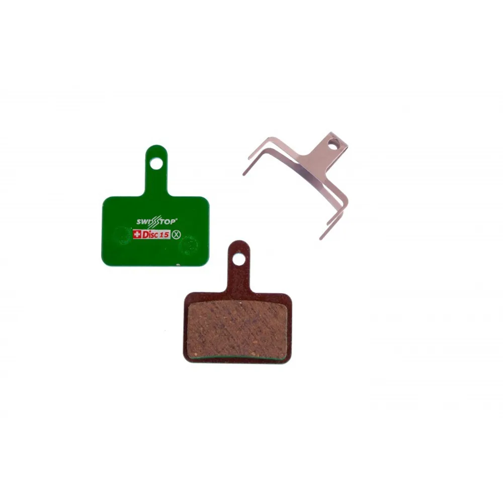 uPRISE Bikes Swissstop Organic Disc Pads - D15 - Shimano Deore 525. | Price match, 365 day return s, 18-Month Warranty, Finance Available & Free UK Delivery