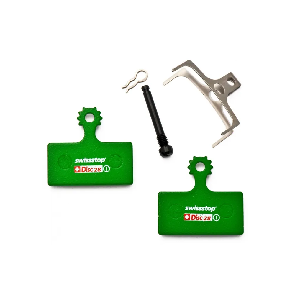 uPRISE Bikes Swissstop Organic Disc Pads - D28 - Shimano XTR BR M985. | Price match, 365 day return s, 18-Month Warranty, Finance Available & Free UK Delivery