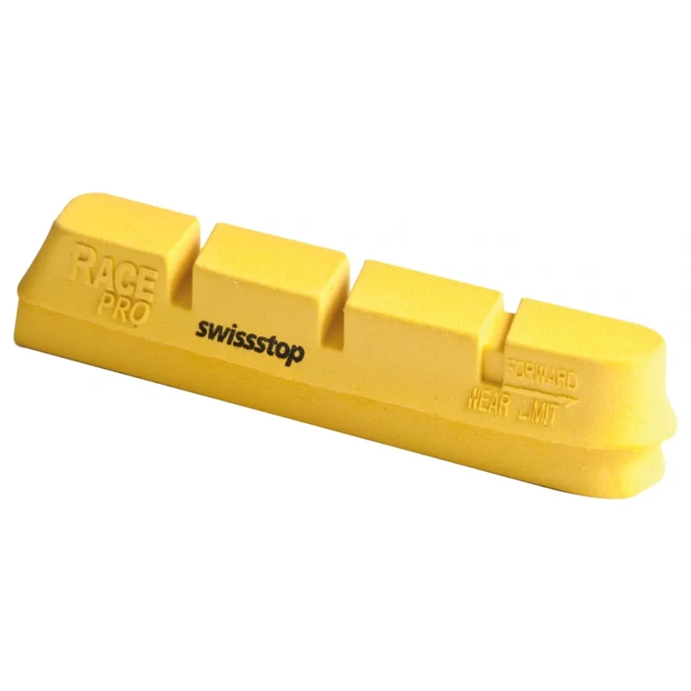 uPRISE Bikes Swissstop Race Pro Brake Pads - Yellow King - Pads only 2 pairs | Price match, 365 day return s, 18-Month Warranty, Finance Available & Free UK Delivery