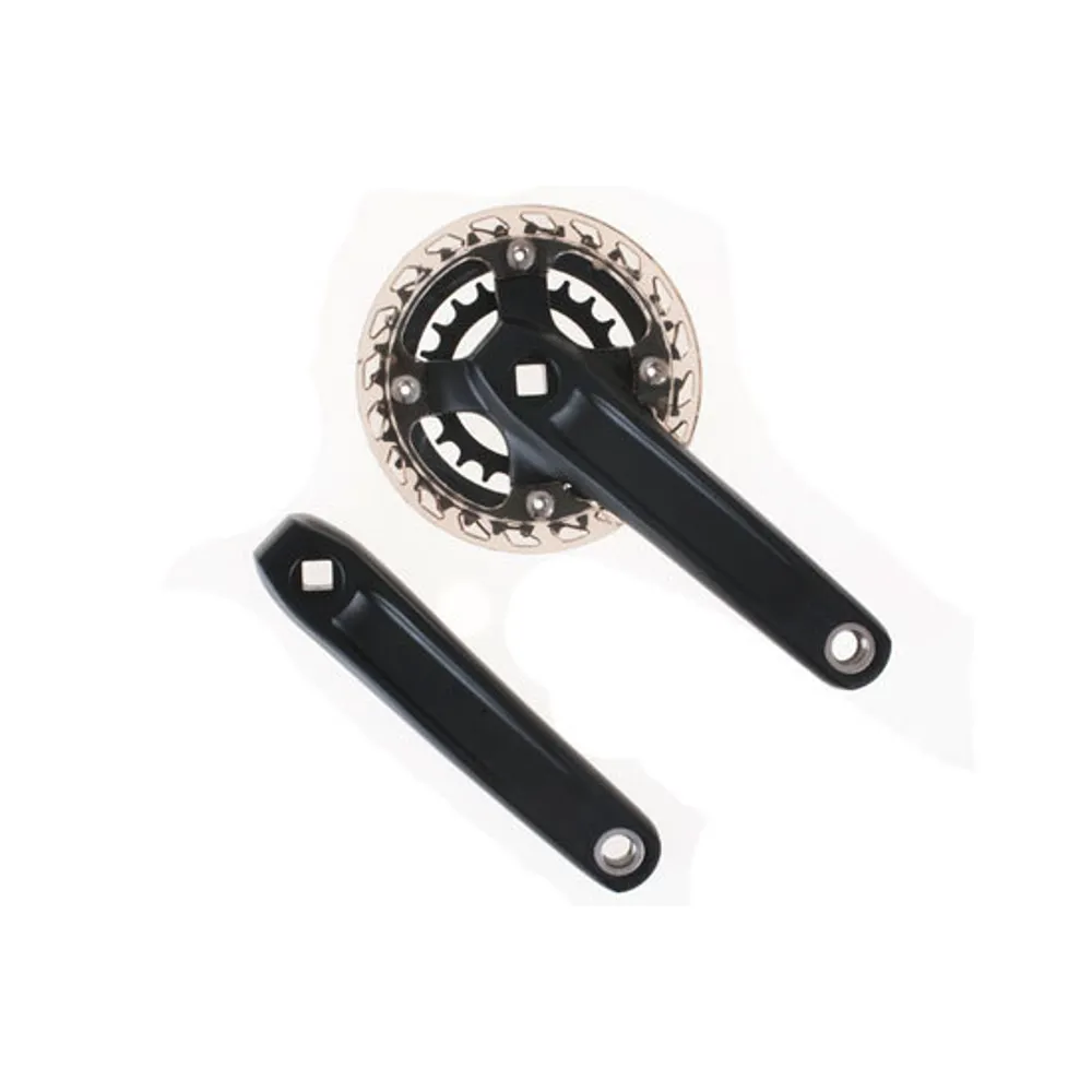 uPRISE Bikes Outland Square Taper Double MTB Chainset and Bash 22/32T | Price match, 365 day return s, 18-Month Warranty, Finance Available & Free UK Delivery