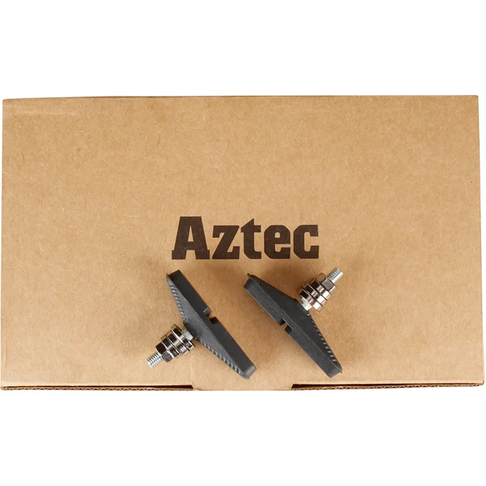 uPRISE Bikes Aztec Control Block Brake Blocks For Road Calliper - Black - Pair | Price match, 365 day return s, 18-Month Warranty, Finance Available & Free UK Delivery