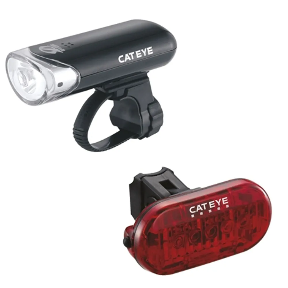 uPRISE Bikes Cateye EL135/TL155 OMNI 5 Light Set | Price match, 365 day return s, 18-Month Warranty, Finance Available & Free UK Delivery