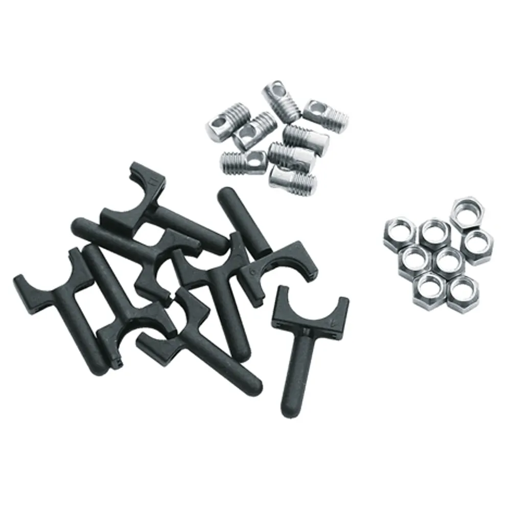 uPRISE Bikes SKS 8 Bolts/Nuts/End Caps Chromoplastic/Longboard | Price match, 365 day return s, 18-Month Warranty, Finance Available & Free UK Delivery