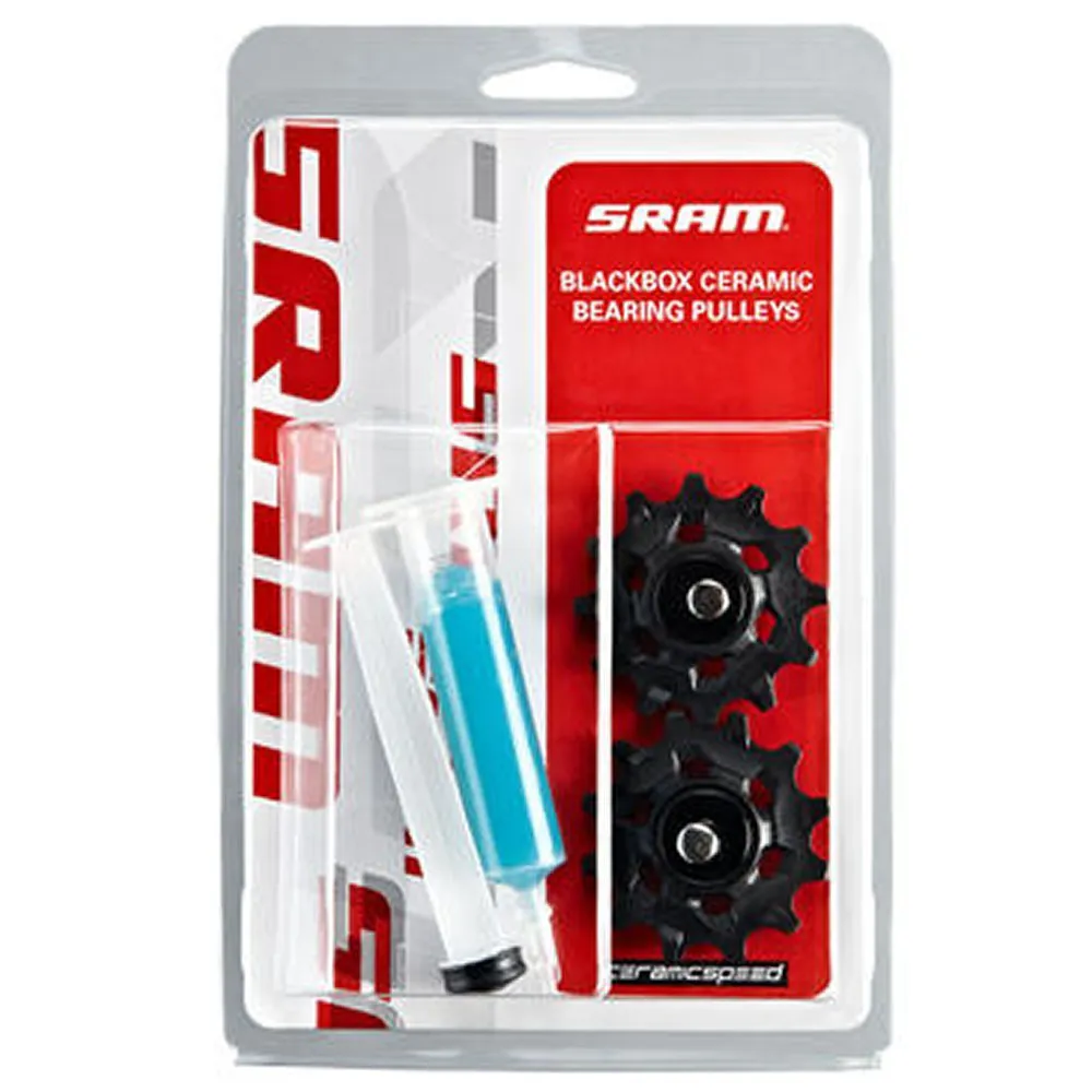 uPRISE Bikes Sram SRAM XX1 Jockey Wheels BlackBox Ceramic Hybrid Bearing X-Sync 11speed | Price match, 365 day return s, 18-Month Warranty, Finance Available & Free UK Delivery