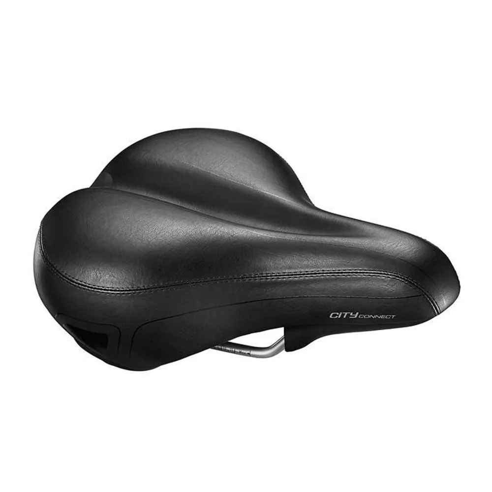 uPRISE Bikes Giant Connect City Saddle - Black | Price match, 365 day return s, 18-Month Warranty, Finance Available & Free UK Delivery