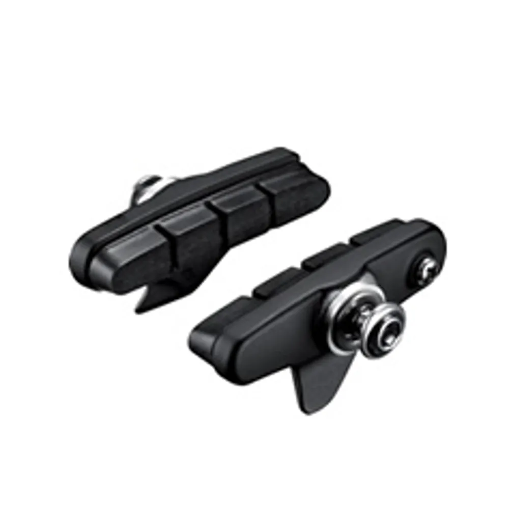 uPRISE Bikes Shimano 105 BR-5800 R55C4 Cartridge Type Brake Blocks - Black - Pair | Price match, 365 day return s, 18-Month Warranty, Finance Available & Free UK Delivery