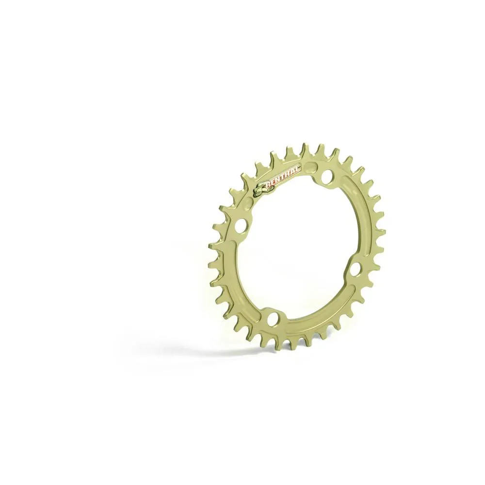 uPRISE Bikes Renthal 1XR 4-Arm 104BCD MTB Chainring - Gold - 30T | Price match, 365 day return s, 18-Month Warranty, Finance Available & Free UK Delivery