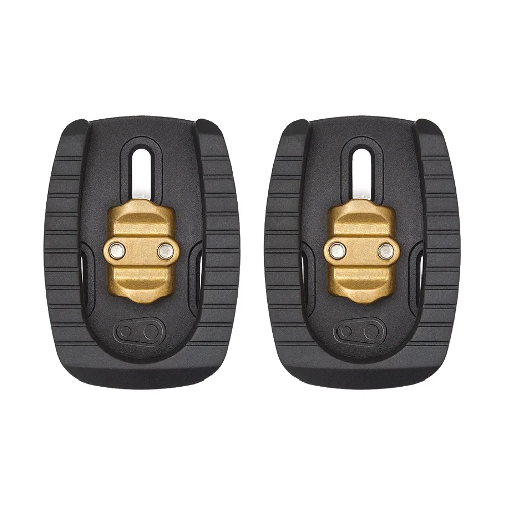 uPRISE Bikes Crank Brothers Quattro Cleat - Black/Gold | Price match, 365 day return s, 18-Month Warranty, Finance Available & Free UK Delivery