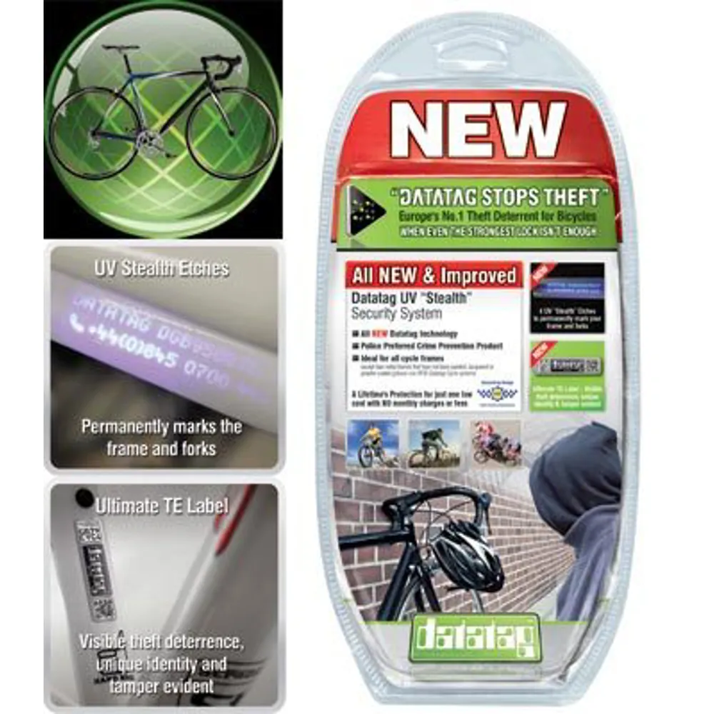 uPRISE Bikes Datatag Stealth Security Identification Systems for Bicycles | Price match, 365 day return s, 18-Month Warranty, Finance Available & Free UK Delivery