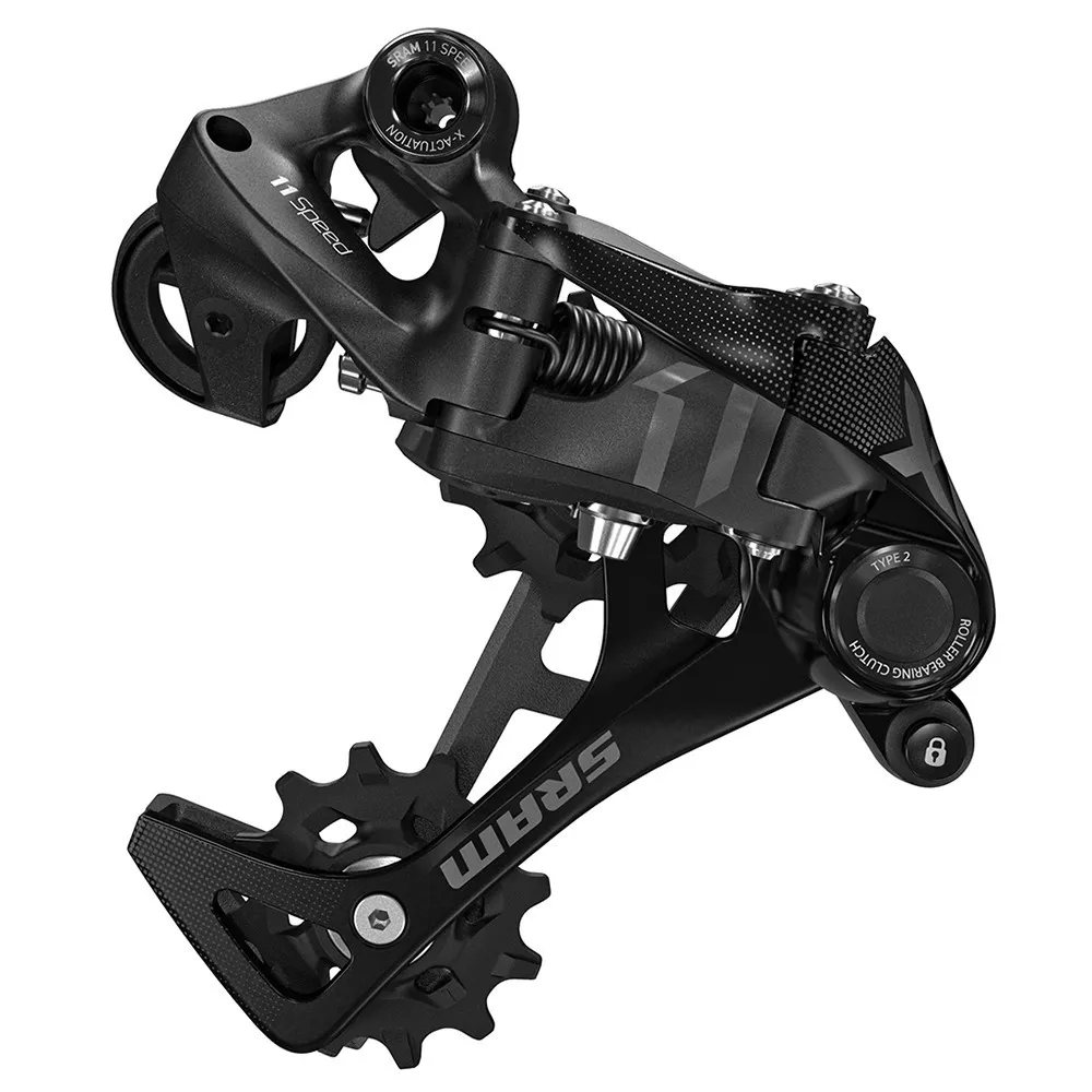 uPRISE Bikes Sram SRAM X01 Rear Derailleur - Type 2.1 - 11 Speed - Black | Price match, 365 day return s, 18-Month Warranty, Finance Available & Free UK Delivery