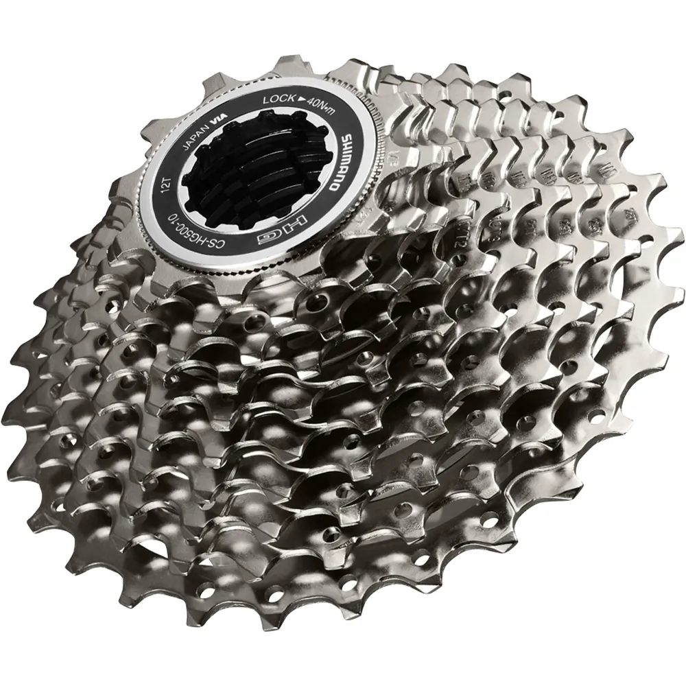 uPRISE Bikes Shimano CS-HG500 10-speed cassette - Silver - 11-32T | Price match, 365 day return s, 18-Month Warranty, Finance Available & Free UK Delivery