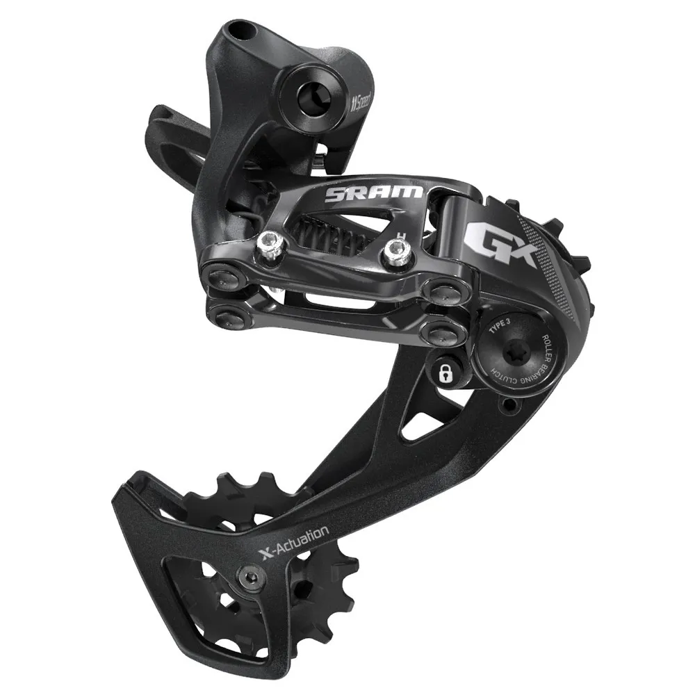 uPRISE Bikes Sram GX 2x11-Speed Long Cage Rear Derailleur - Black | Price match, 365 day return s, 18-Month Warranty, Finance Available & Free UK Delivery