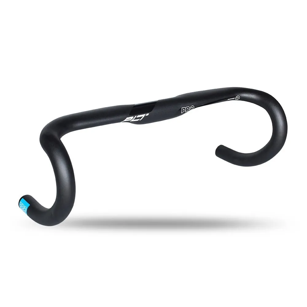 uPRISE Bikes Pro PLT Ergo Alloy Oversize Road Handlebars - Black | Price match, 365 day return s, 18-Month Warranty, Finance Available & Free UK Delivery