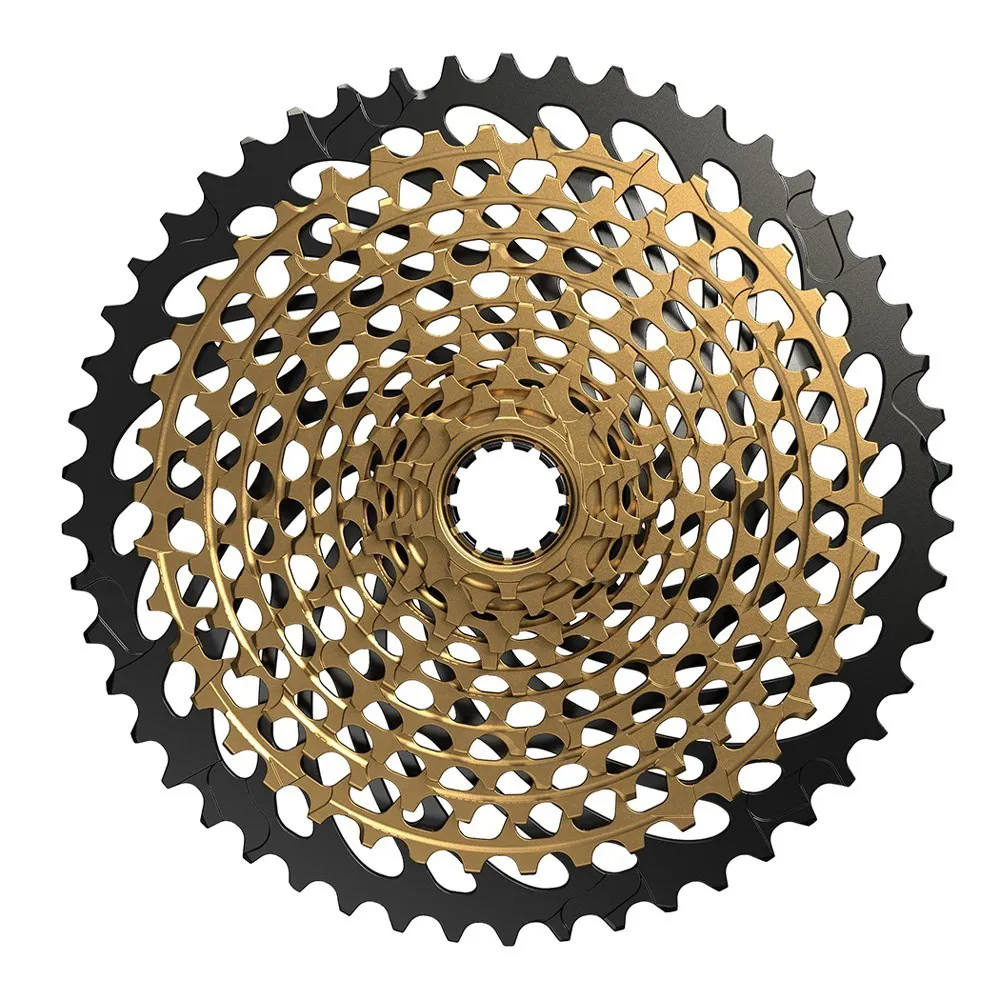 uPRISE Bikes Sram SRAM XX1 Eagle XG-1299 12 Speed Cassette - Gold - 10-50T | Price match, 365 day return s, 18-Month Warranty, Finance Available & Free UK Delivery