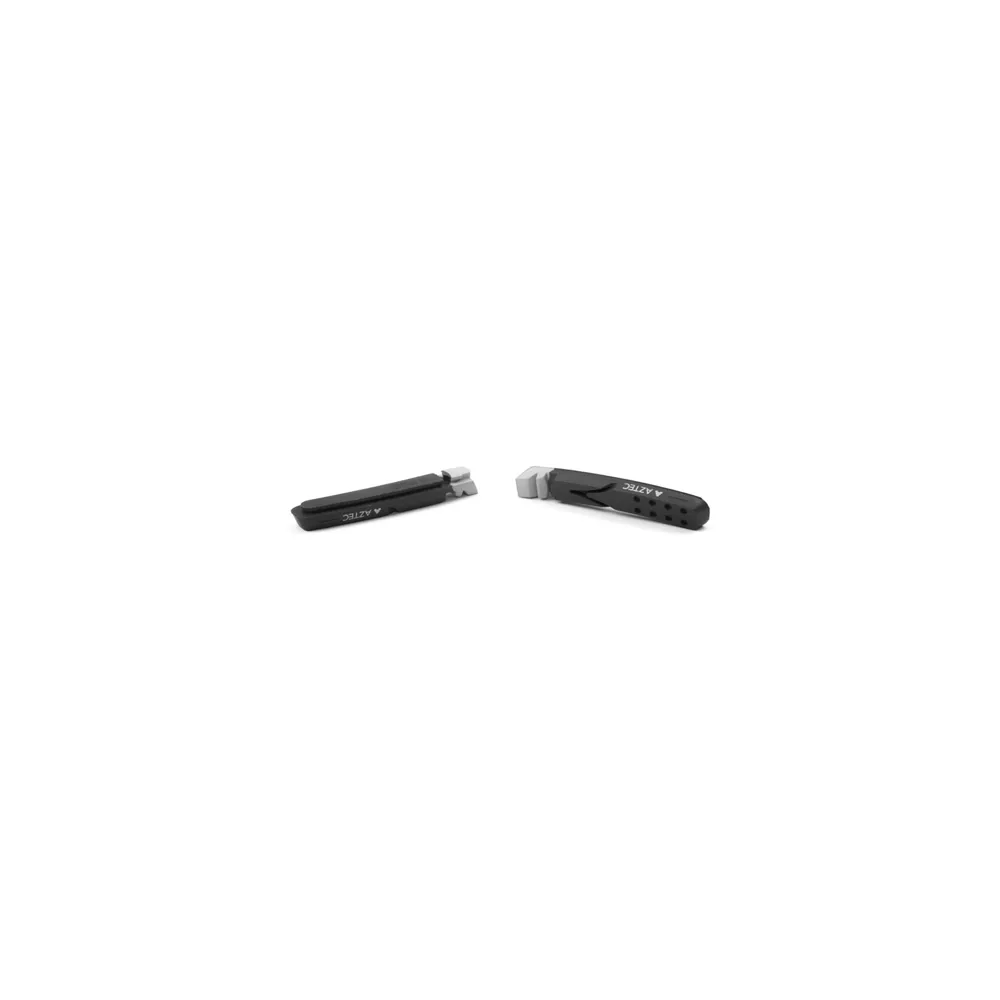 uPRISE Bikes Aztec V-Type Insert Kevlar Plus Brake Blocks With Rim Rake - Pair | Price match, 365 day return s, 18-Month Warranty, Finance Available & Free UK Delivery