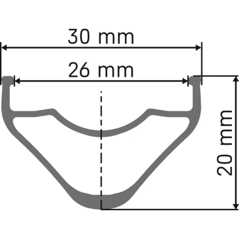 Dt Swiss G 1800 CLASSIC Centre Lock Clincher 20x26mm Wheel - Micro Spline-3