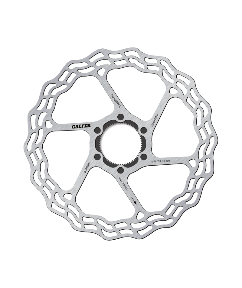 Galfer Wave Road Disc Rotor - Centerlock - 180 x 1.80mm