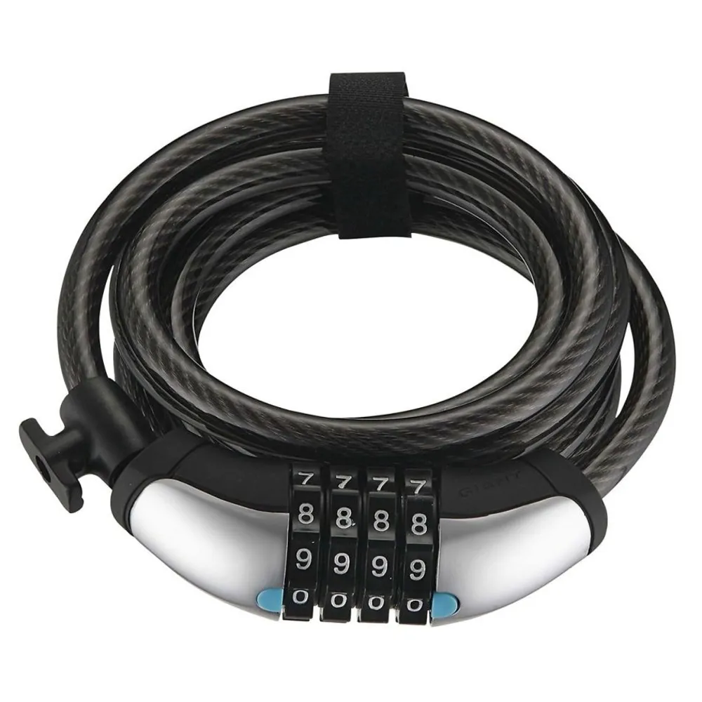 uPRISE Bikes Giant Surelock Flex Combo Coil 10 Comination Cable Lock - 10mm | Price match, 365 day return s, 18-Month Warranty, Finance Available & Free UK Delivery
