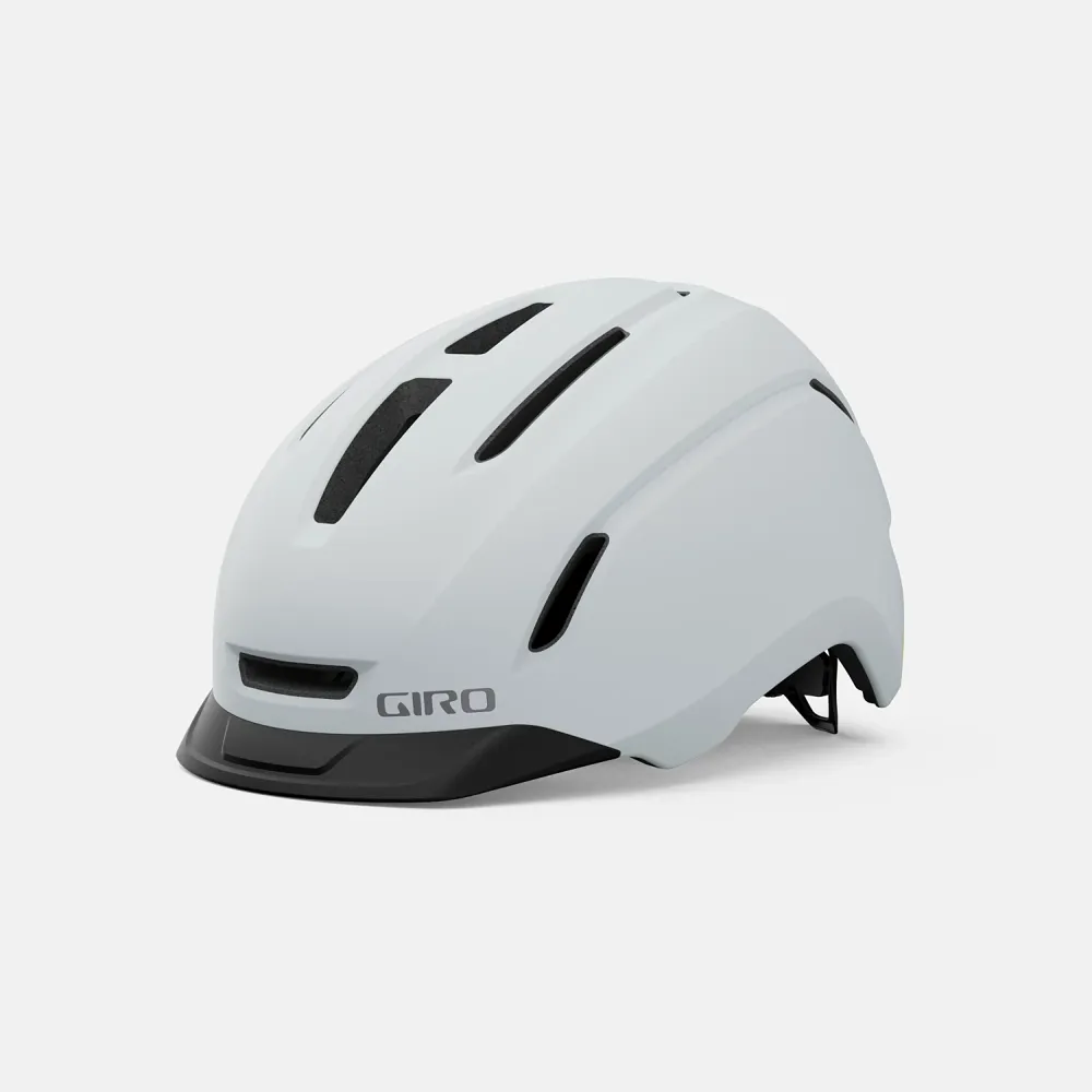 uPRISE Bikes Giro Caden II Urban Helmet - Matt White | Price match, 365 day return s, 18-Month Warranty, Finance Available & Free UK Delivery