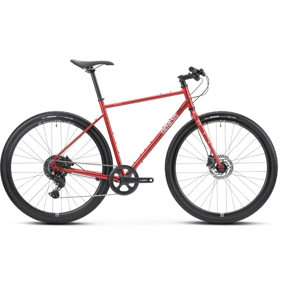 uPRISE Bikes Genesis Croix De Fer 10 FB 2025 Flat Bar Gravel Road Bike -Candy Warhols | Price match, 365 day return s, 18-Month Warranty, Finance Available & Free UK Delivery