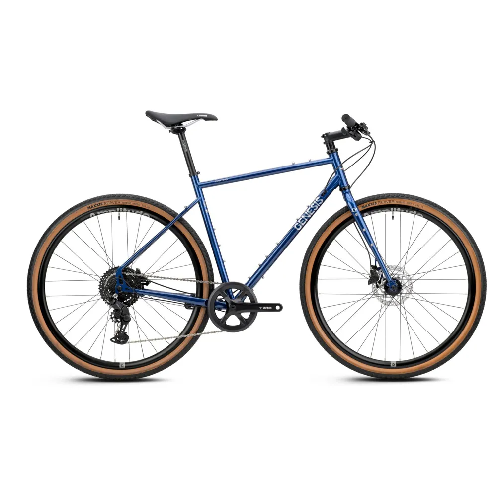 uPRISE Bikes Genesis Croix De Fer 10 Flat Bar 2026 Gravel Road Bike - Bloodie Hues | Price match, 365 day returns, 18-Month Warranty, Finance Available & Free UK Delivery