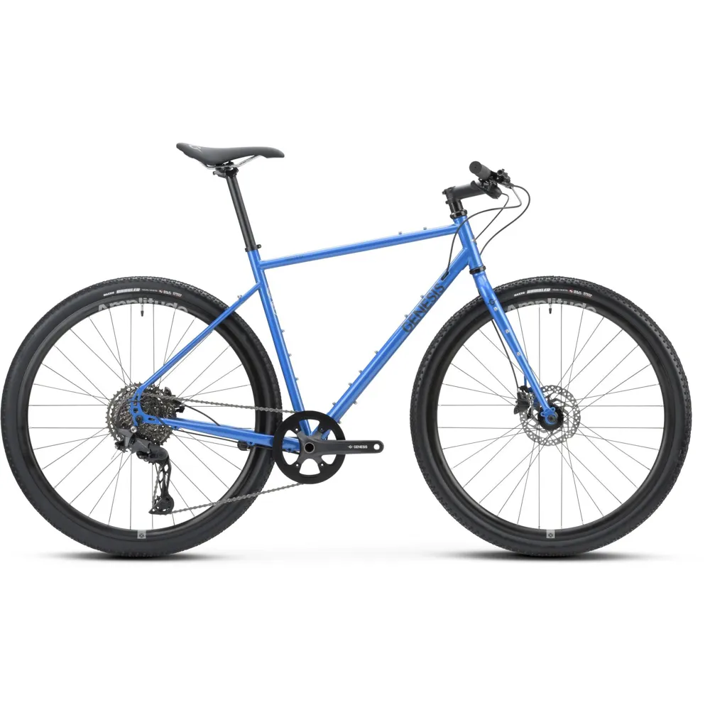 uPRISE Bikes Genesis Croix De Fer 20 FB 2025 Flat Bar Gravel Road Bike -Blue Fighters | Price match, 365 day return s, 18-Month Warranty, Finance Available & Free UK Delivery