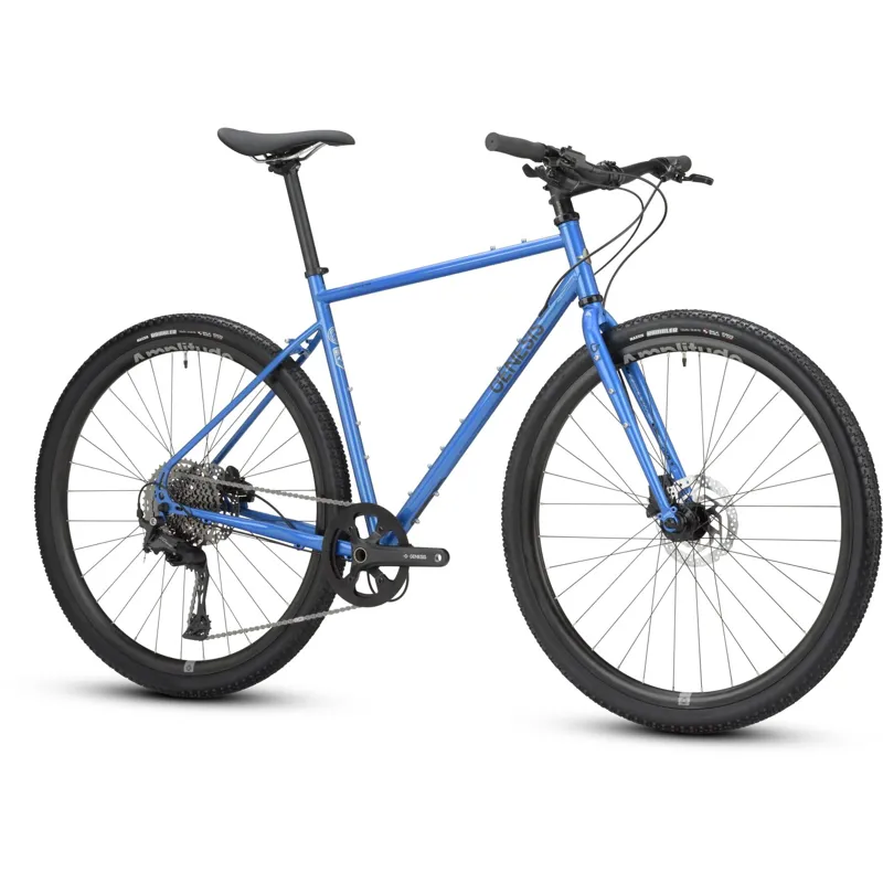Genesis Croix De Fer 20 FB 2025 Flat Bar Gravel Road Bike -Blue Fighters-1