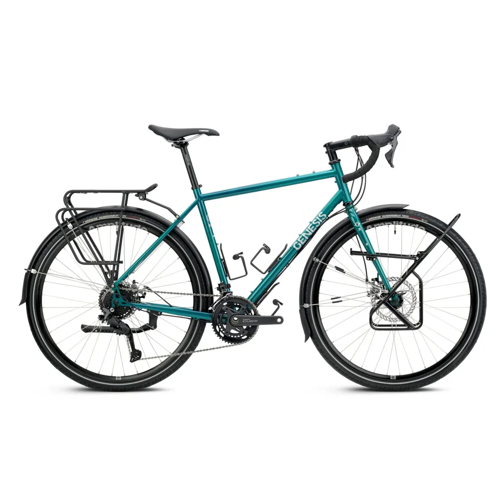 uPRISE Bikes Genesis Tour De Fer 20 2026 Touring Bike - Sterling Gloss | Price match, 365 day returns, 18-Month Warranty, Finance Available & Free UK Delivery