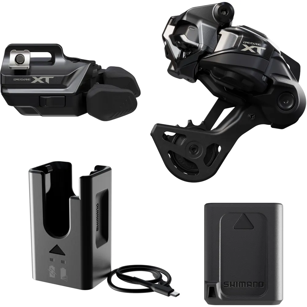 uPRISE Bikes Shimano XT M8250 Di2 I-Spec EV GS 12 Speed Upgrade Kit - Black | Price match, 365 day returns, 18-Month Warranty, Finance Available & Free UK Delivery