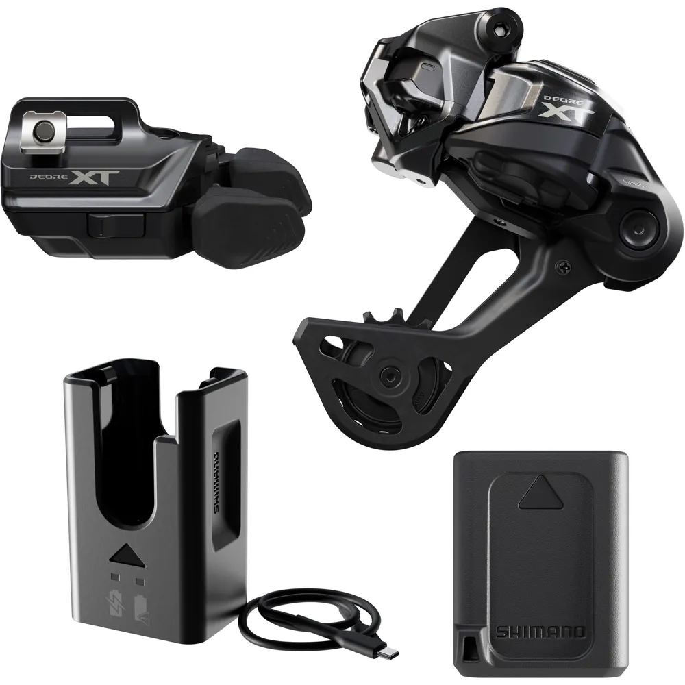 uPRISE Bikes Shimano XT M8250 Di2 I-Spec EV SGS 12 Speed Upgrade Kit - Black | Price match, 365 day returns, 18-Month Warranty, Finance Available & Free UK Delivery