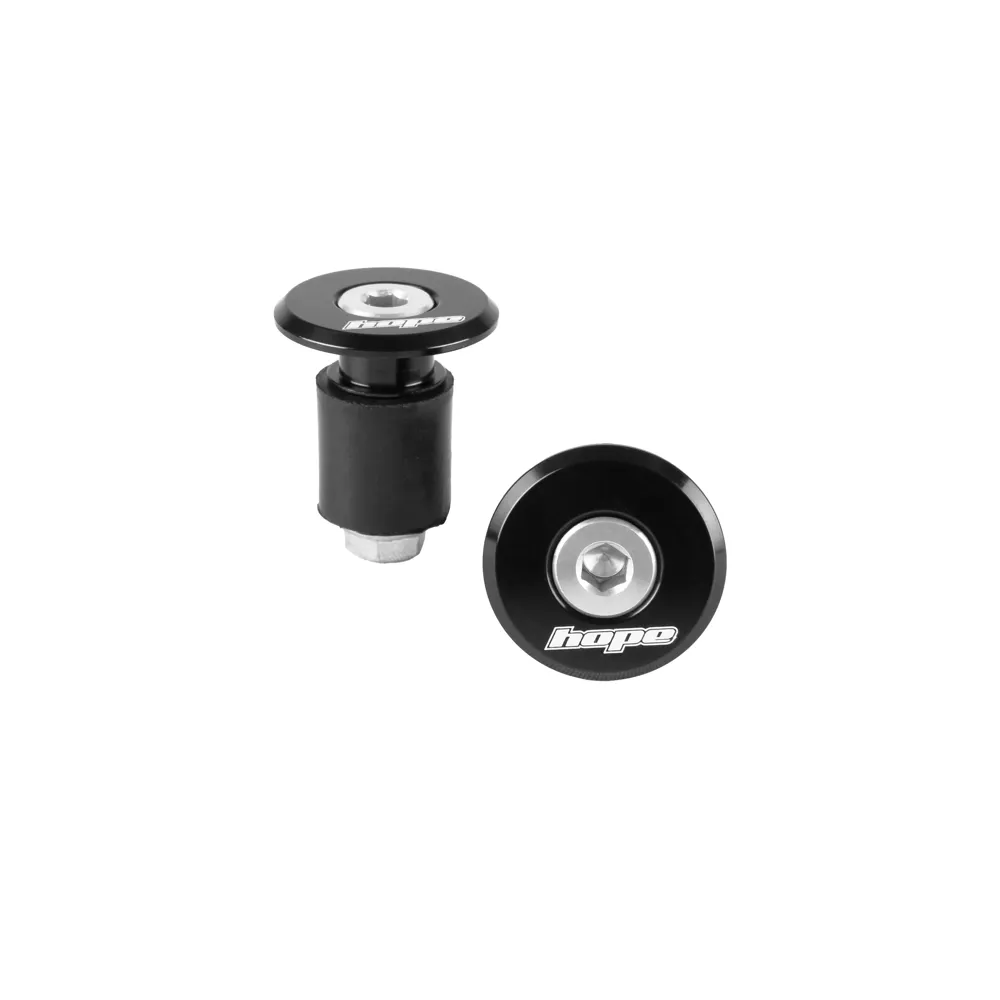 uPRISE Bikes Hope Grip Doctor Bar End Plugs - Pair - Black | Price match, 365 day return s, 18-Month Warranty, Finance Available & Free UK Delivery