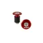 Hope Grip Doctor Bar End Plugs - Pair - Red