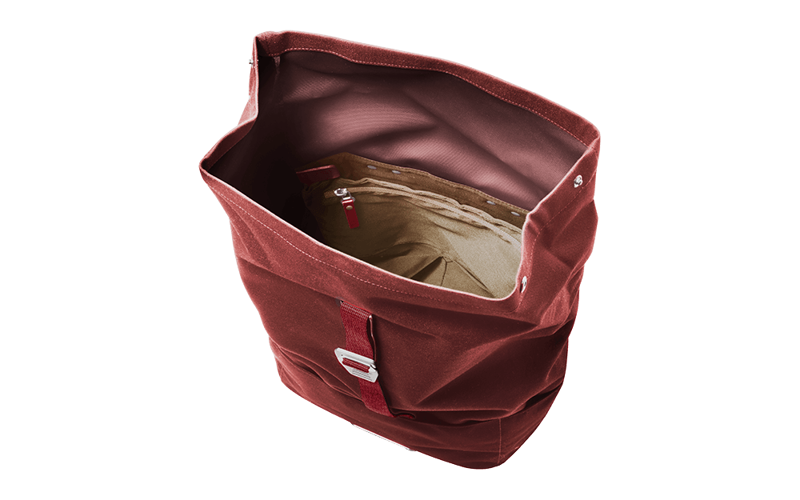 Brooks Hackney Backpack - Red/Maroon-1