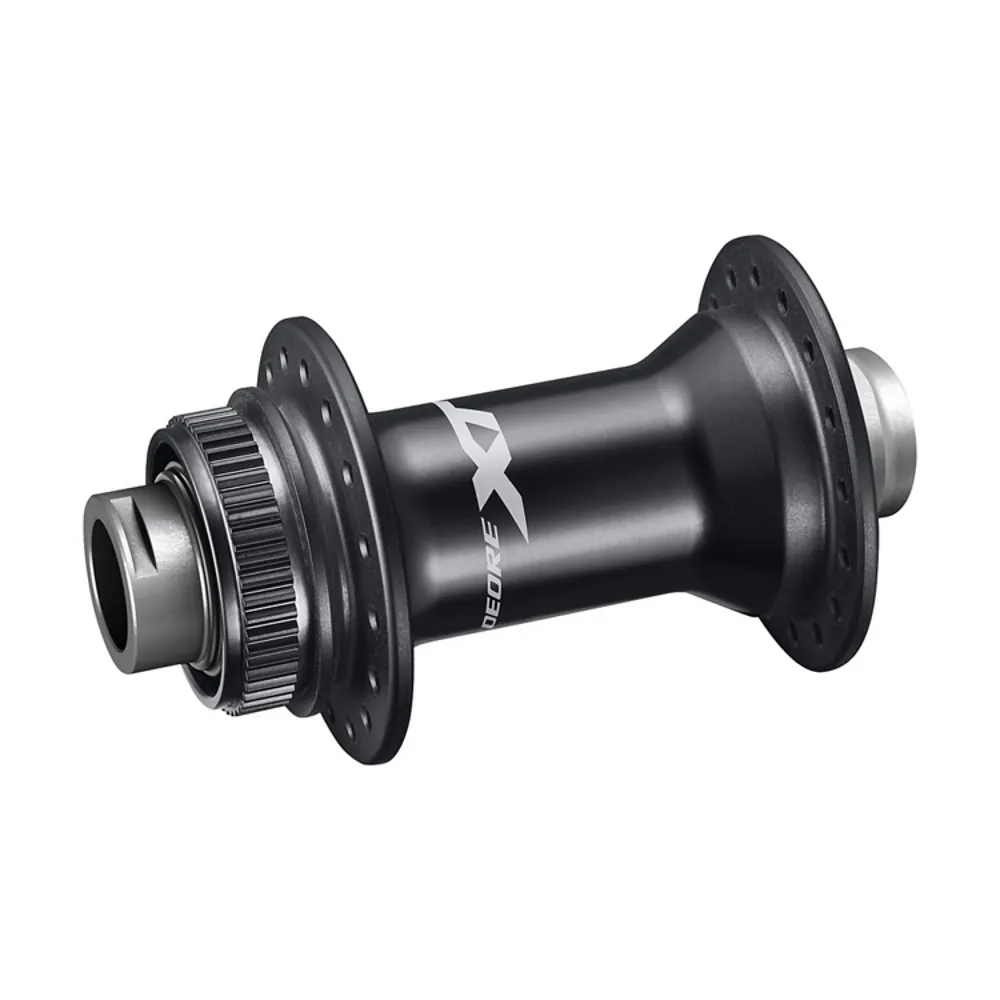 uPRISE Bikes Shimano Deore XT M8110 Centre-Lock Front Wheel Hub - 15/100mm - 28H | Price match, 365 day return s, 18-Month Warranty, Finance Available & Free UK Delivery