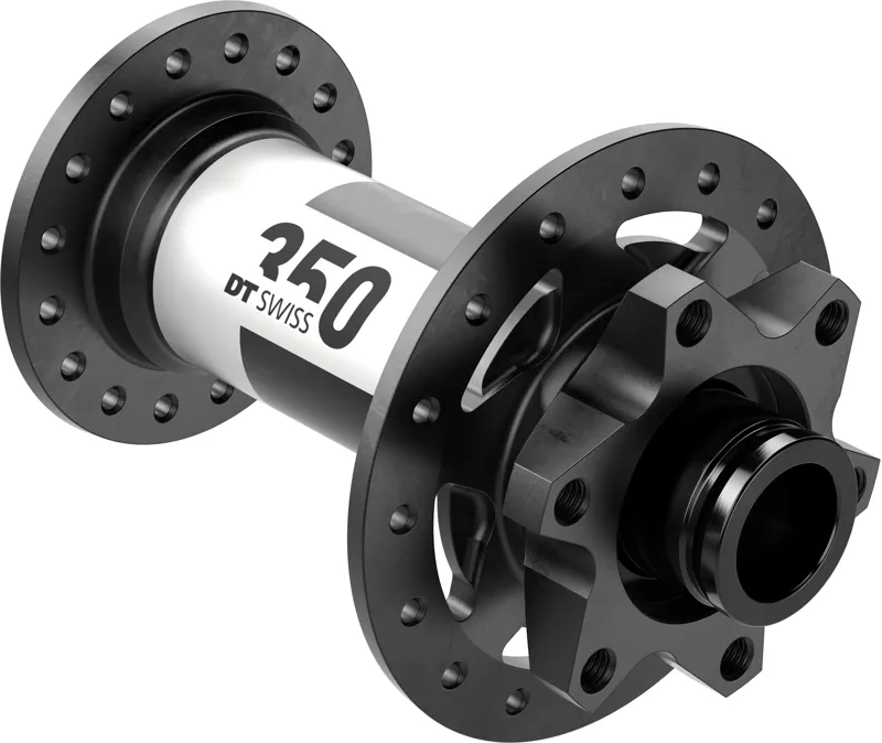 DT Swiss 350 Classic 6 Bolt 110 x 15mm Boost 32H Front Hub - Black