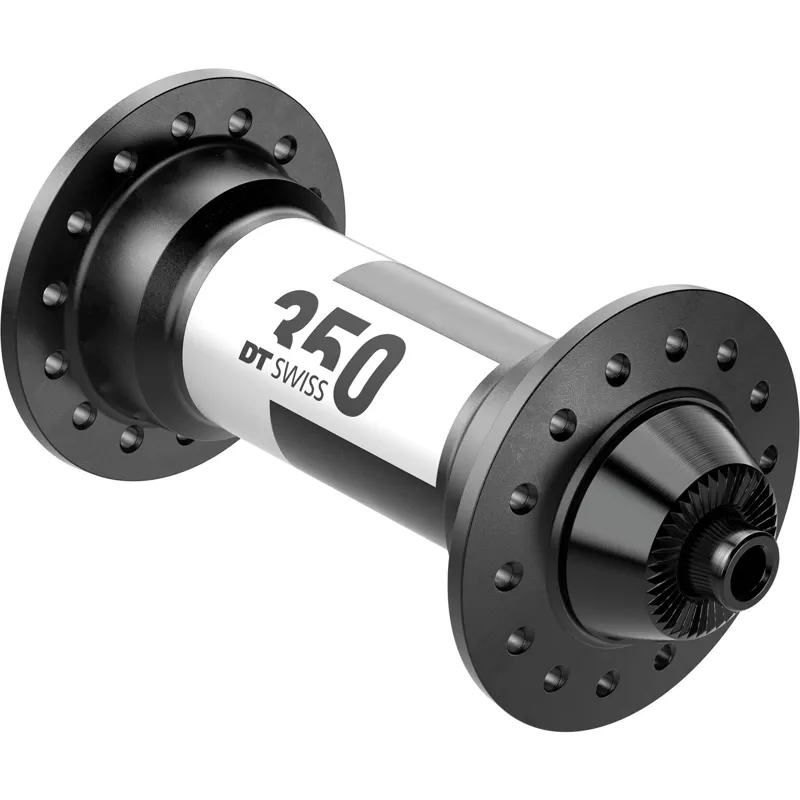 DT Swiss 350 Classic Radial 100mm Q/R 20H Front Hub - Black