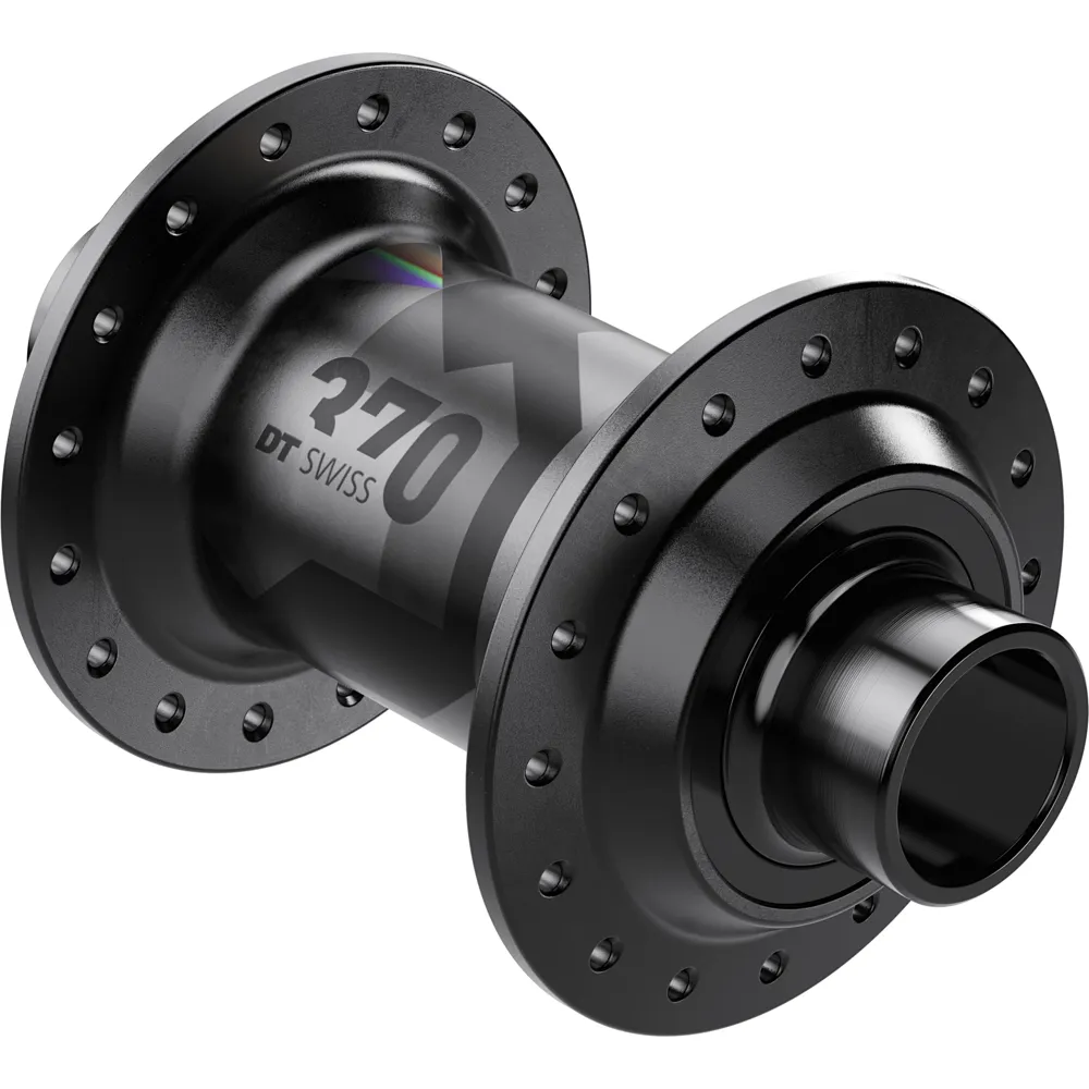 uPRISE Bikes Dt Swiss DT Swiss 370 Classic 110 x 20mm 32H Front Hub - Black | Price match, 365 day returns, 18-Month Warranty, Finance Available & Free UK Delivery