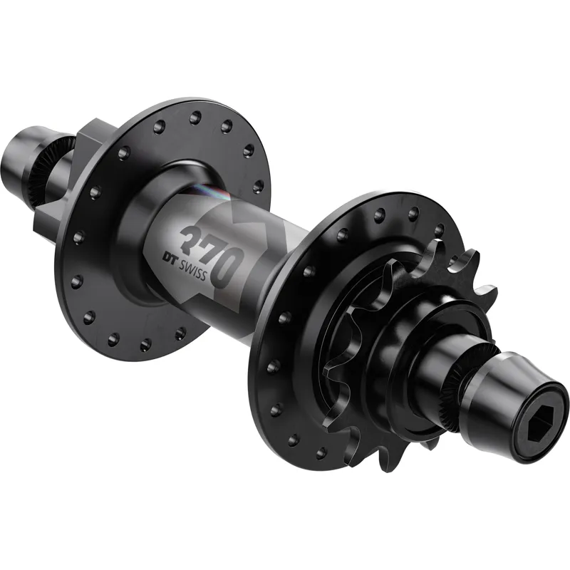 Dt Swiss 370 Classic 6 Bolt 135 x 10mm Singlespeed 32H Rear MTB Hub