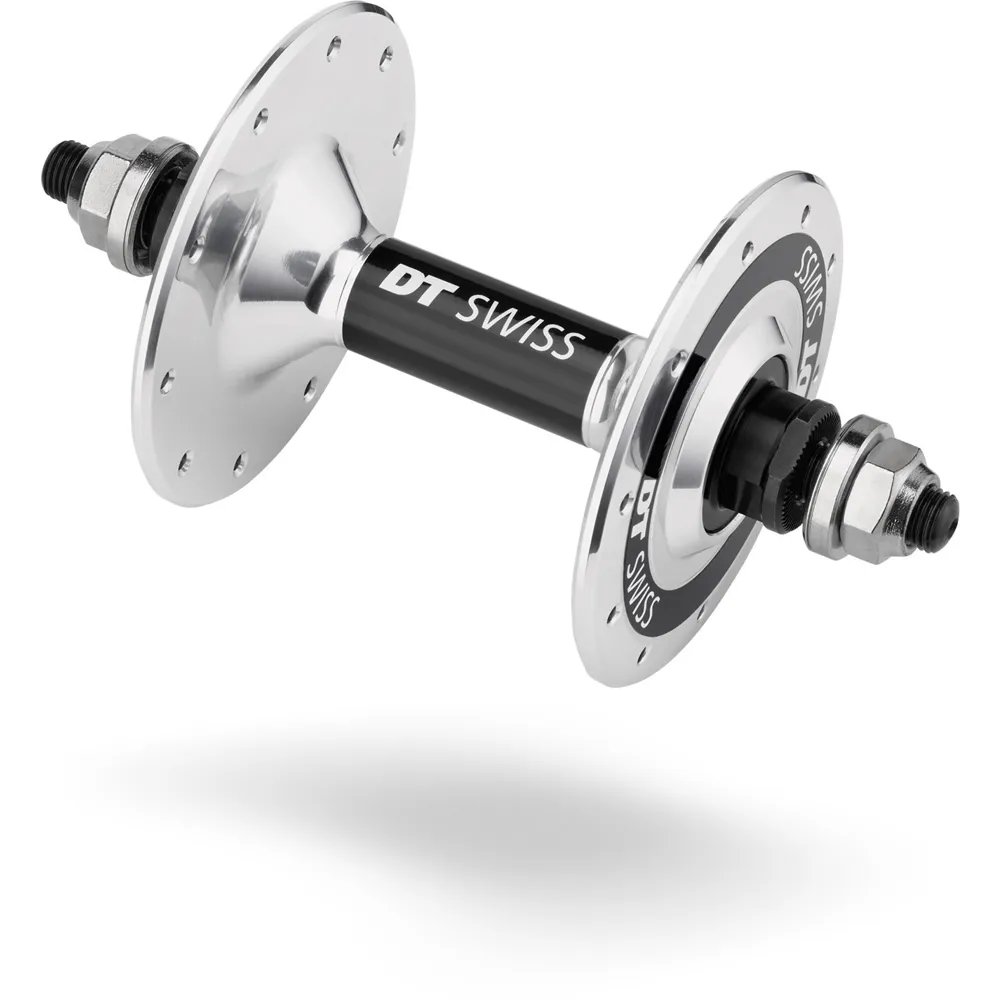 uPRISE Bikes Dt Swiss DT Swiss Track 100mm Bolt On 20H Front Hub - Black/Silver | Price match, 365 day returns, 18-Month Warranty, Finance Available & Free UK Delivery