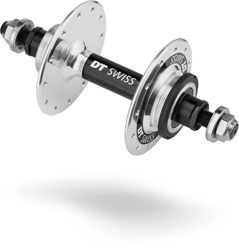 Dt Swiss Track 120mm Bolt On Fixed 24H Rear Hub - Silver