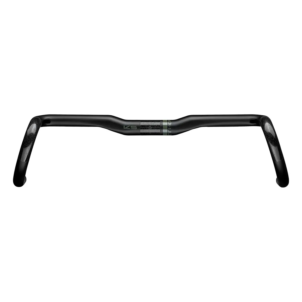 uPRISE Bikes Ks Suspension KS Suspension Ether Carbon Gravel Handlebars - Black | Price match, 365 day return s, 18-Month Warranty, Finance Available & Free UK Delivery