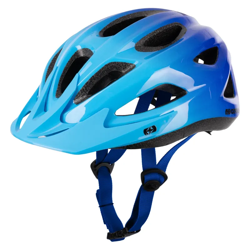 Oxford Helio Junior Helmet - 52-57cm - Gloss Blue