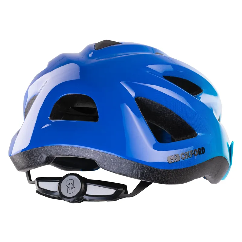 Oxford Helio Junior Helmet - 52-57cm - Gloss Blue-1