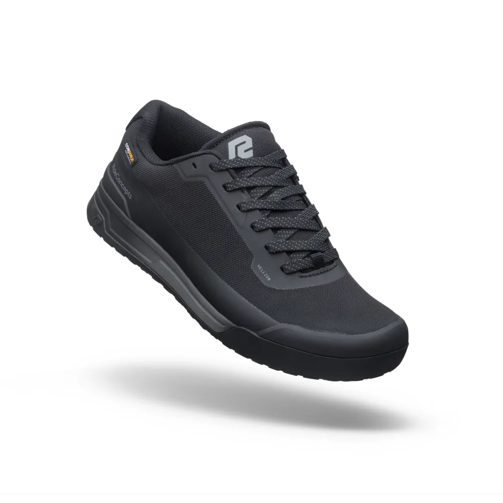 uPRISE Bikes Ride Concepts Hellion Men's Flat MTB Shoes - Black | Price match, 365 day return s, 18-Month Warranty, Finance Available & Free UK Delivery