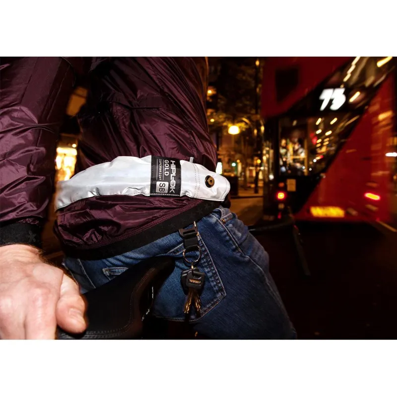 HipLok GOLD Wearable Chain Lock Gold Sold Secure - Hi-Viz -10mm x 85cm-3