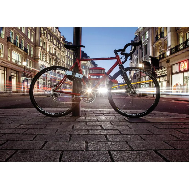 HipLok GOLD Wearable Chain Lock Gold Sold Secure - Hi-Viz -10mm x 85cm-4