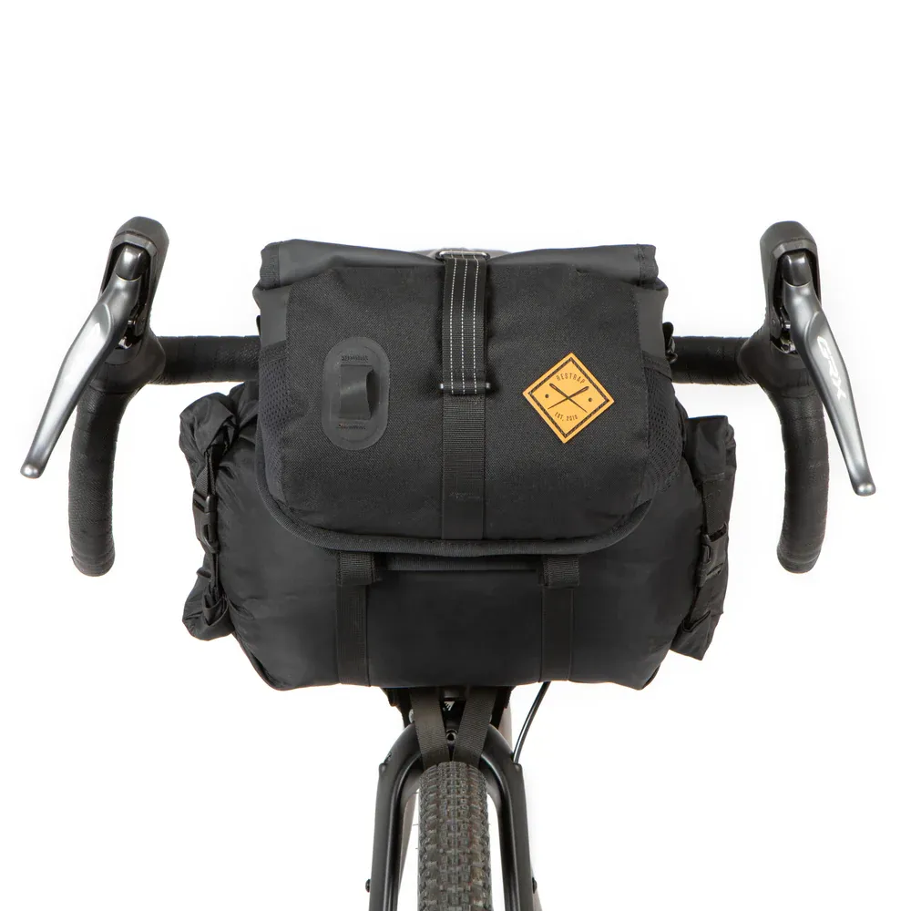 uPRISE Bikes Restrap Holster Plus Handlebar Bag - 18 Litre - Black | Price match, 365 day return s, 18-Month Warranty, Finance Available & Free UK Delivery
