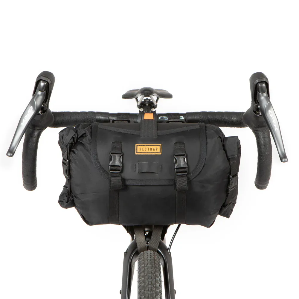 uPRISE Bikes Restrap Holster Handlebar Bag - 14 Litre - Black | Price match, 365 day return s, 18-Month Warranty, Finance Available & Free UK Delivery