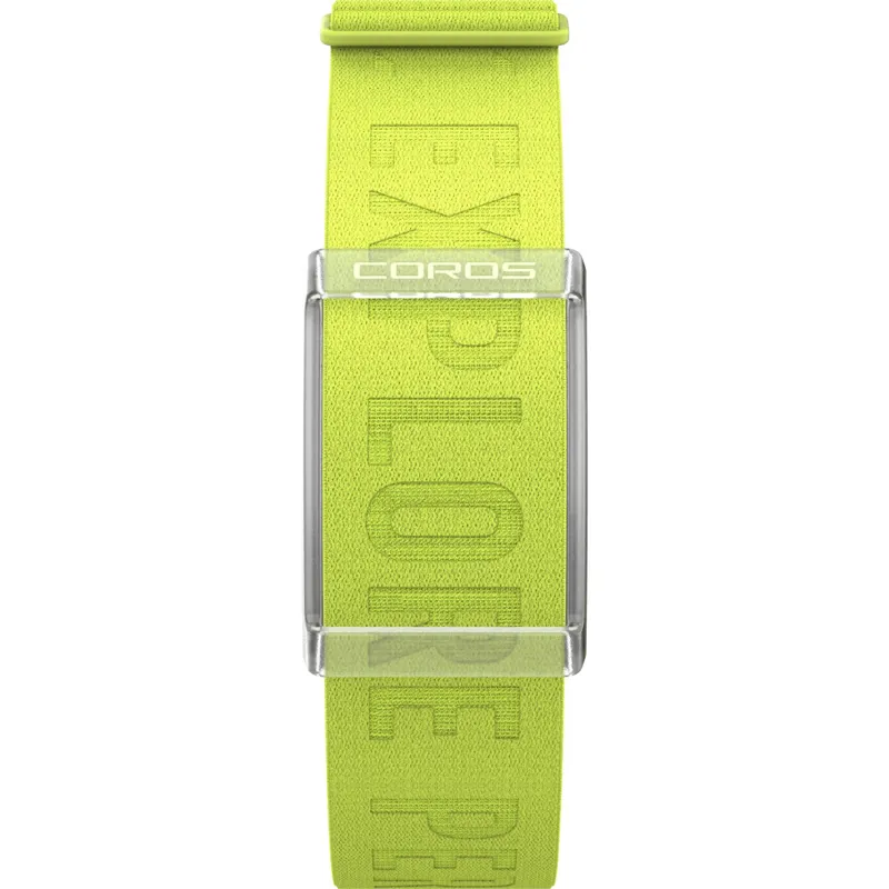 Coros Arm Strap Heart Rate Monitor - Lime Yellow-2